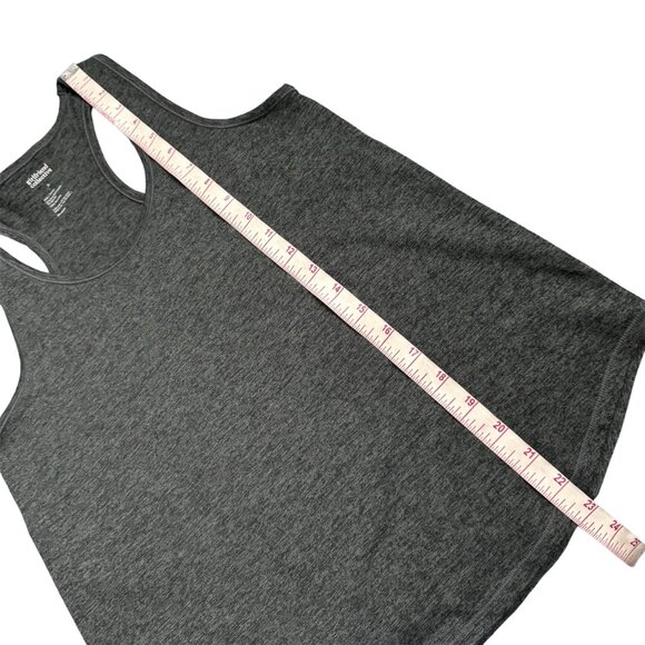 Girlfriend Collective Racerback Tank Top Charcoal Gray Size Small sporty new - Picture 5 of 7